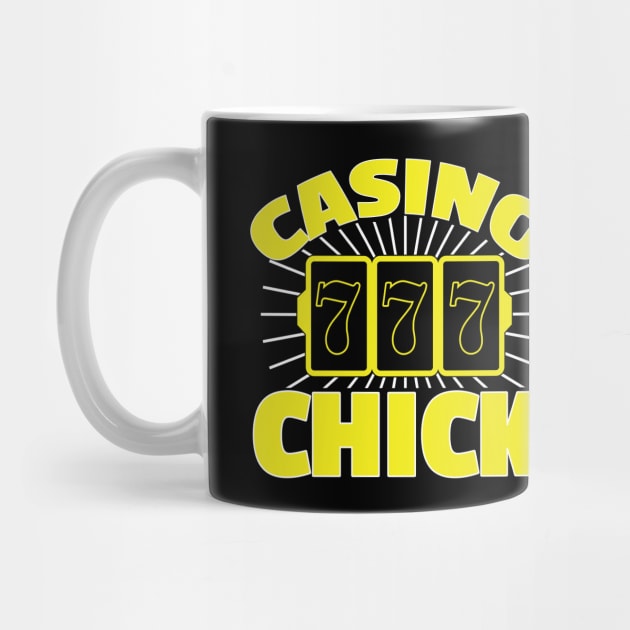 Awesome Casino Chick 7-7-7 Gambling Girl by theperfectpresents